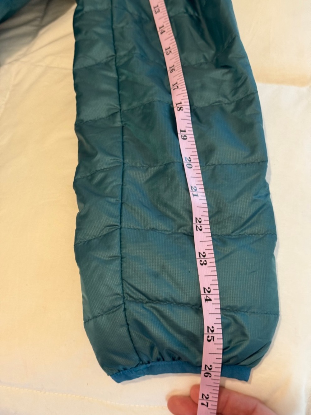 Patagonia Women’s 600 Fill Down Snap-T Pullover Puffer Jacket GUC Sz L - Picture 11 of 11